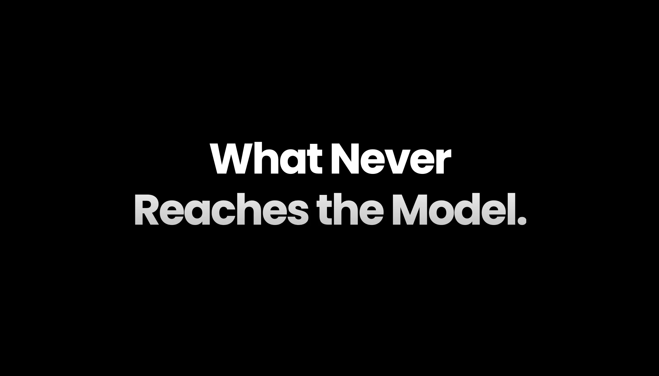 Cover Image for What Never Reaches the Model: Secrets and Personal Data