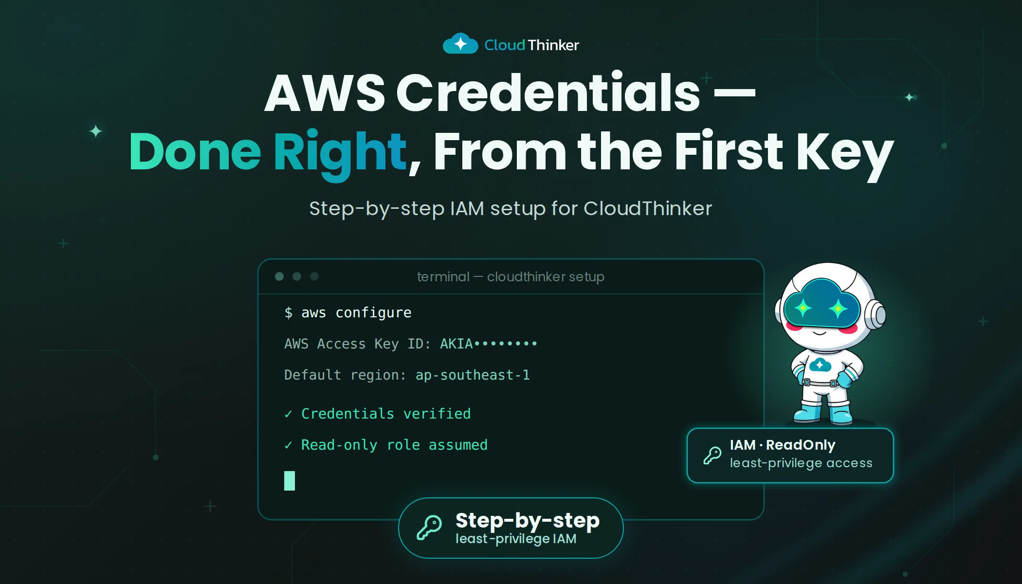 CloudThinker Tutorial 2025: How to set up credentials for AWS ...
